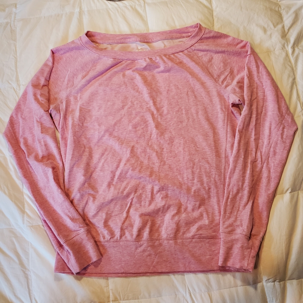 Nike Pink Crewneck Sweatshirt